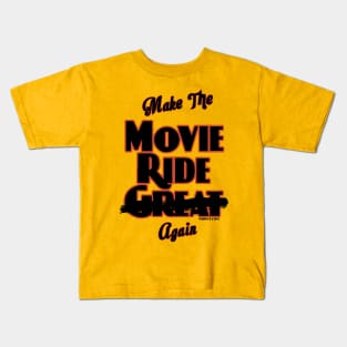 Make the Movie Ride Again - WDWNT.com Kids T-Shirt